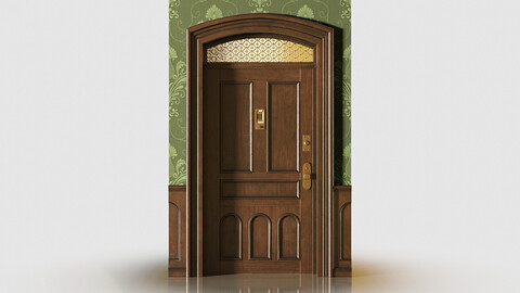 Entrance Door 1900s - Animated