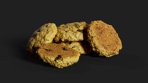 Oatmeal Raisin Cookies 01