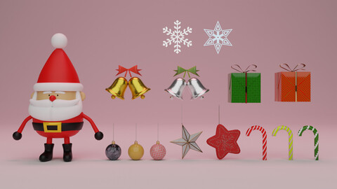 Festive Christmas Ornament Collection