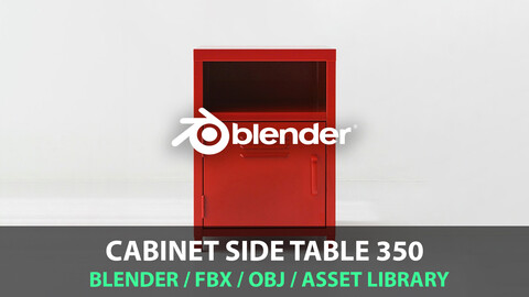 Cabinet Side Table 350