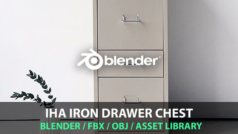 IHA Iron Drawer Chest