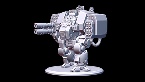 Custom Ballistus Dreadnought Warhammer 40k 3D print model Primaris Space Marine