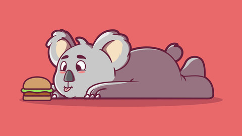 Lazy Koala!