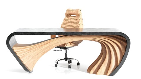 Parametric Office Furniture Set