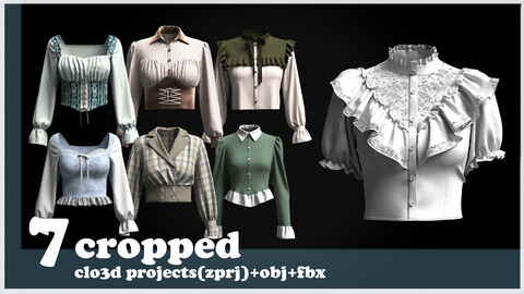 7 cropped/clo3d project(ZPRJ)+OBJ+FBX.