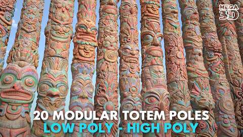 20 Modular Totem Poles - 241116