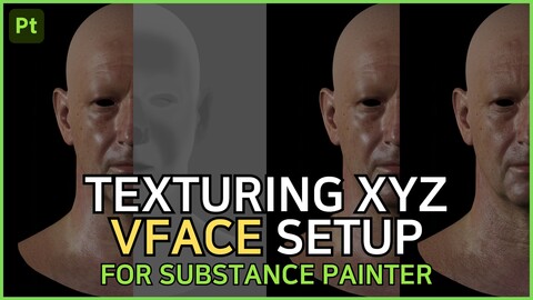 Texturingxyz VFace Setup for Substance Painter