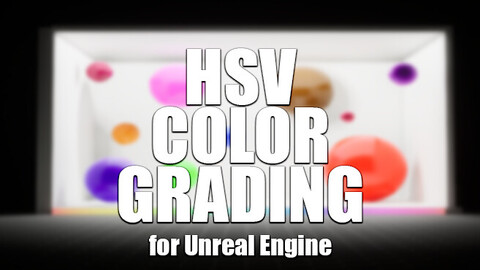 HSVGrading Post Process Volume Material