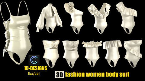 3D fashion body suit