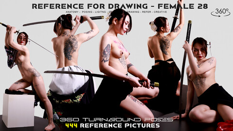 Drawing Reference - Female 28 (30% Off Coupon Code In Description)