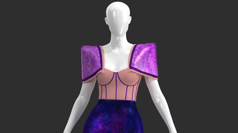 Galaxy dress