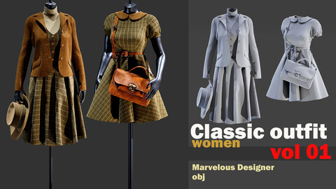 classic_outfit_women_VOL 01