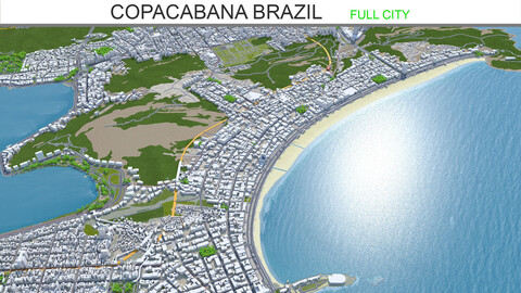 Copacabana Brazil 10km