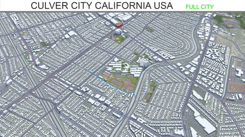 Culver City California USA 15km