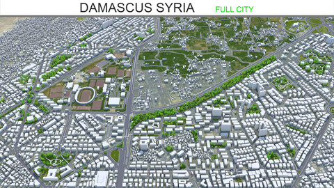 Damascus Syria 40km AI