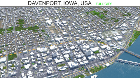 Davenport Iowa USA 30km