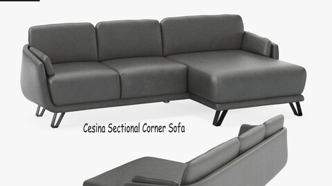 Cesina Sectional Corner Sofa | 3D Model