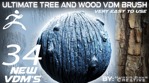 Ultimate Tree and Wood VDM Brush