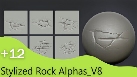 Stylized Rock Alphas_V-10