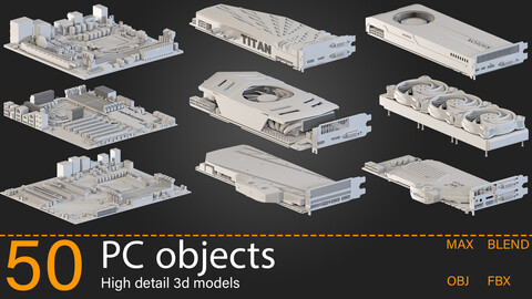 50-PC objects-Kitbash -vol.06