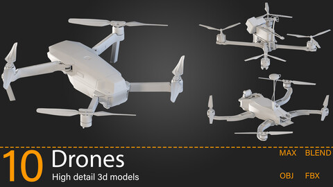 10-Drones-Kitbash-vol.02