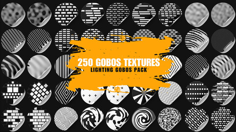 LIGHTING GOBOS TEXTURE PACK - Shadow Casting Texture Pack