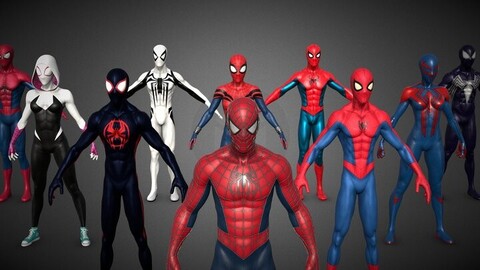 SPIDER-MAN SUITS BUNDLE