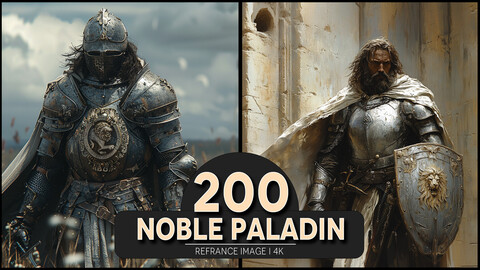 Noble Paladin 4K Reference/Concept Images