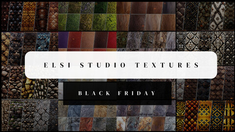 2000 High Quality PBR Textures + Materials - 95% Discount / Black Friday Sale