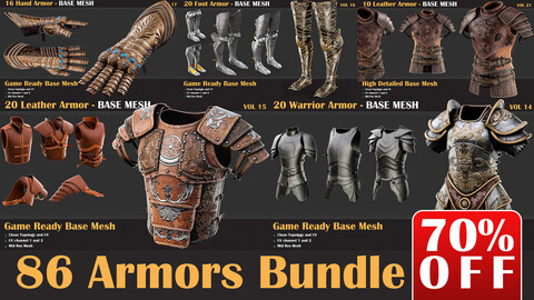 86 Armor Base Mesh Bundles