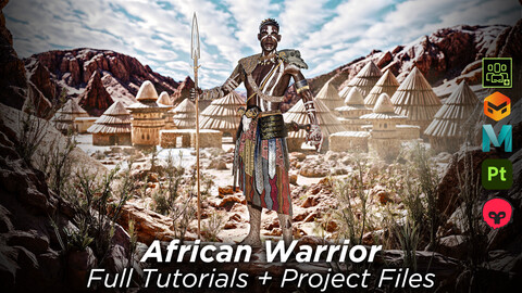 African Warrior No.1: Full Tutorial + Project Files