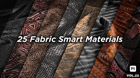 25 Fabric Smart Materials + 2 free #Vol.22