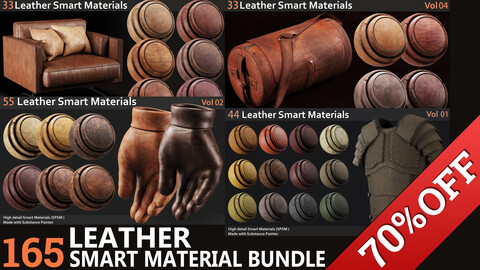 165 Leather Smart Material Bundle - 70% OFF