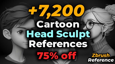 +7200 Cartoon Head Sculpt Reference Images | 75% Off