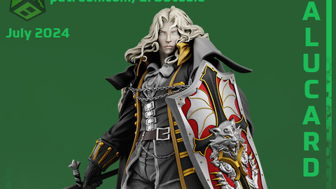 Alucard - Castlevania 3D print model