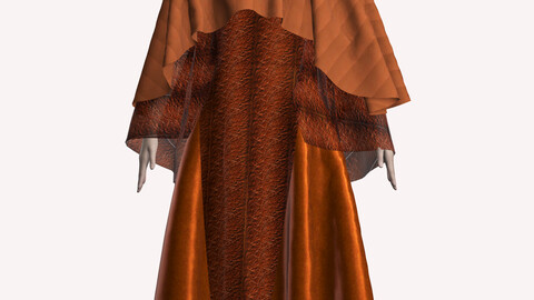 Dune inspired garment in Style3d Atelier