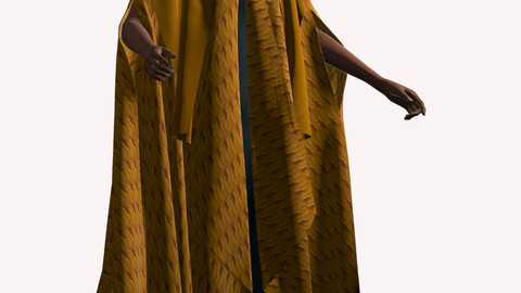 Dune inspired garment in Style3d Atelier