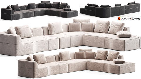 B&B ITALIA Bend Sofa