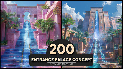 Entrance Palace Concept 4K Reference/Concept Images