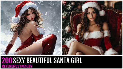 200 SEXY BEAUTIFUL SANTA GIRL