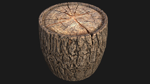 Wooden Stump