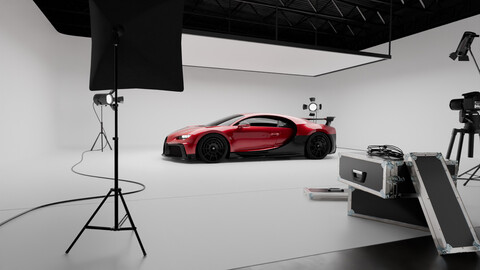 Car light studio