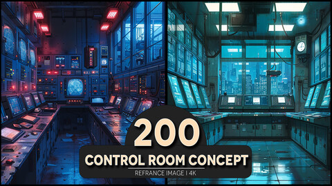 Control Room Concept 4K Reference/Concept Images