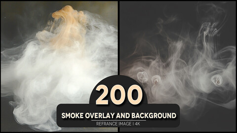 Smoke Overlay and Background 4K Reference/Concept Images