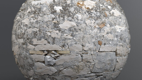 Wall, stone 03491 – PBR Material GamesTextures.com