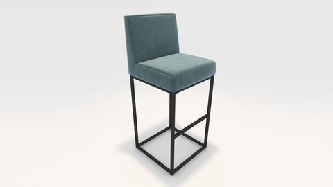 3D Model Bar Stool 40