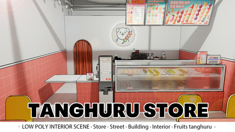 [Indoor&outdoor] Dessert Tanghulu Shop