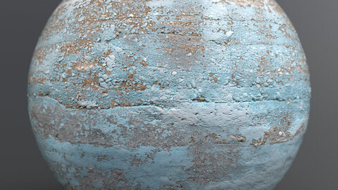 Wall, concrete 03701 – PBR Material GamesTextures.com