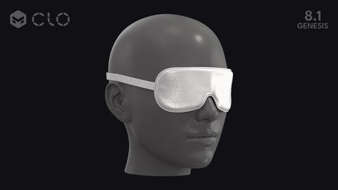 BASIC SLEEP MASK – zpac obj highpoly