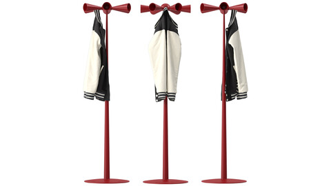 Cessato Allarme Poltronova Coat Rack